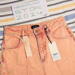 Scotch and Soda Maison AMS BLAUW W27/32 FW19 Milkshake Pink Denim Jeans Highrisw